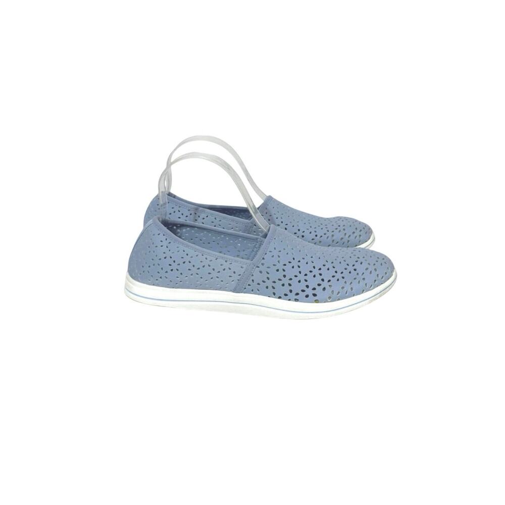 Clarks Breeze Emily Cloudsteppers Women’s Slip-On Shoes Blue Size 9.5 M